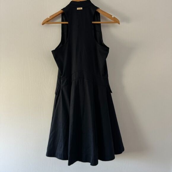 Iodice Womens Full Lace Up Dress Black Mini Goth Cottagecore Size 4 Small - Picture 5 of 10